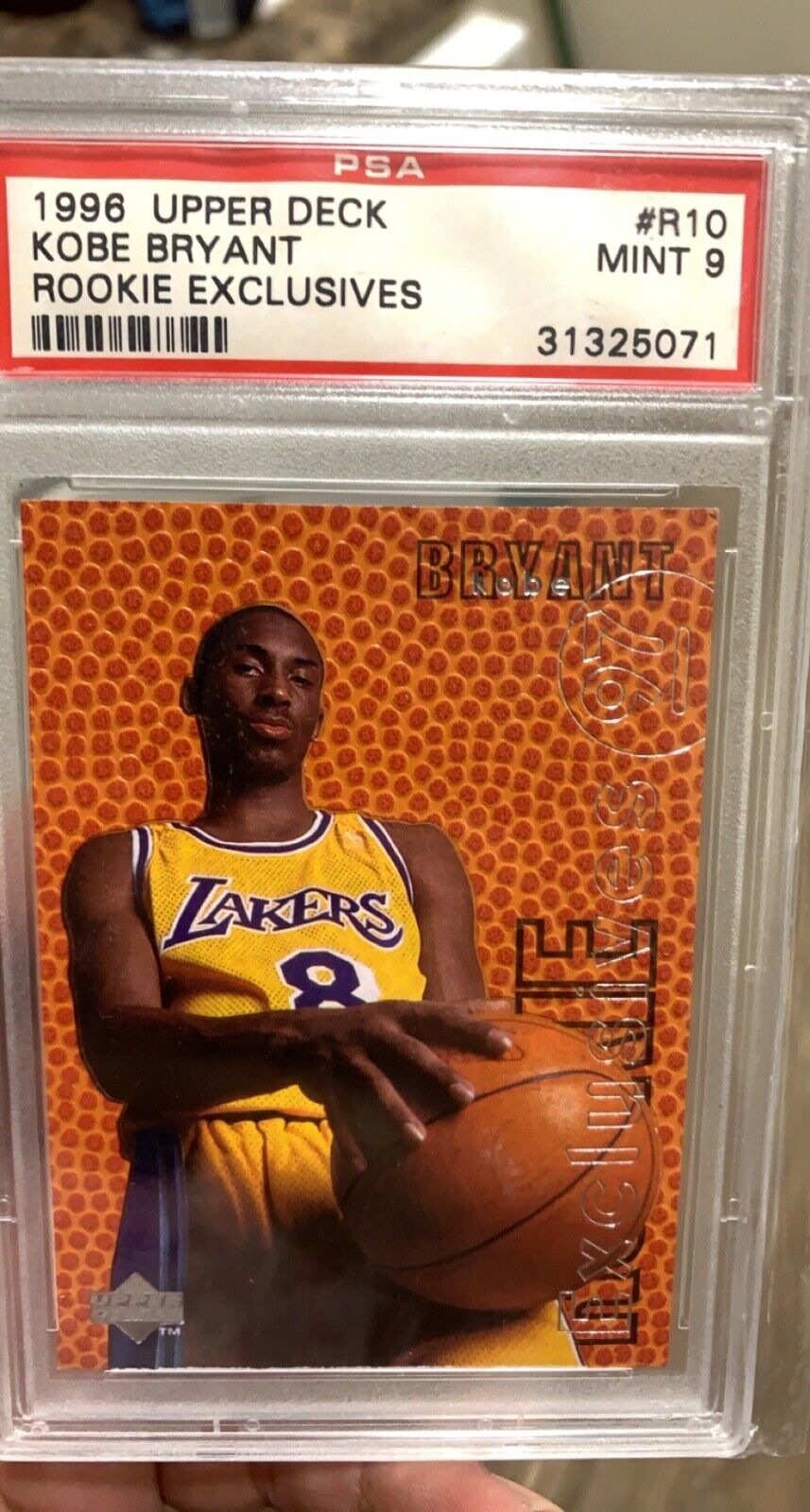 Kobe Bryant 1996 Upper Deck #R10 Rookie Exclusives Price Guide