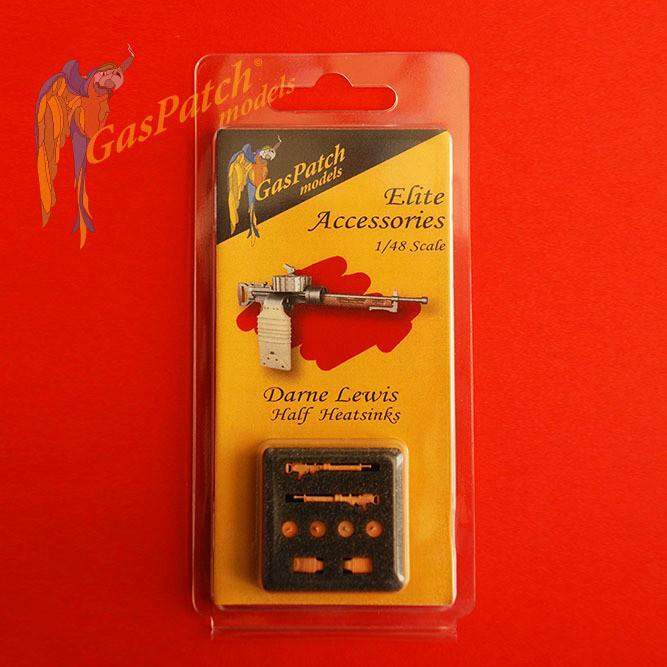 GasPatch 1/48 Darne Lewis Half Heatsinks French built - GP48027 GasPatch 1/48 Darne Lewis Half Heatsinks French built - GP48027