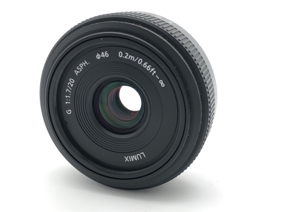 Used Panasonic Lumix G 20mm F1.7 ASPH Pancake Lens H-H020 Used Panasonic Lumix G 20mm F1.7 ASPH Pancake Lens H-H020