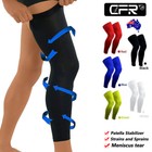Full Leg Brace High Compression Calf Sleeve Knee Support Stocking for Men Women