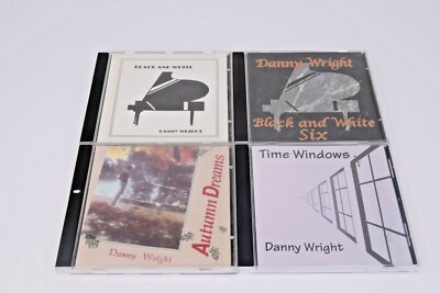 Lot of 4 Danny Wright CDs: Black & White, Autumn Dreams, Time Window
