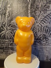 VINTAGE OURS LUMIBAR FLÖTOTTO-orange-VEILLEUSE DESIGN 80 90-L