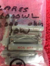 LARES6000WL 6000 OHM 10 WATT  RESISTORS 7  PCS  NOS