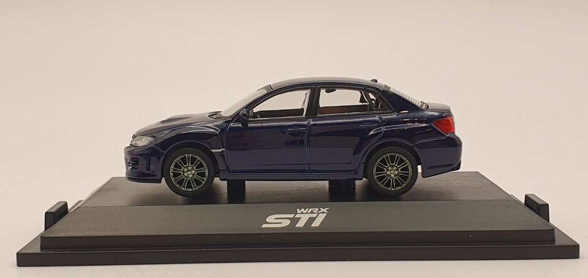 1/64 Subaru Impreza HKS インプレッサ WRX STI 1/64 SUBARU IMPREZA WRX STI GV BLUE Japan Dealer Exclusive