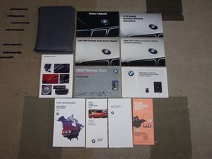 1992 BMW 7 Series 735i 735iL 750iL User Owners Owner's Manual Set w