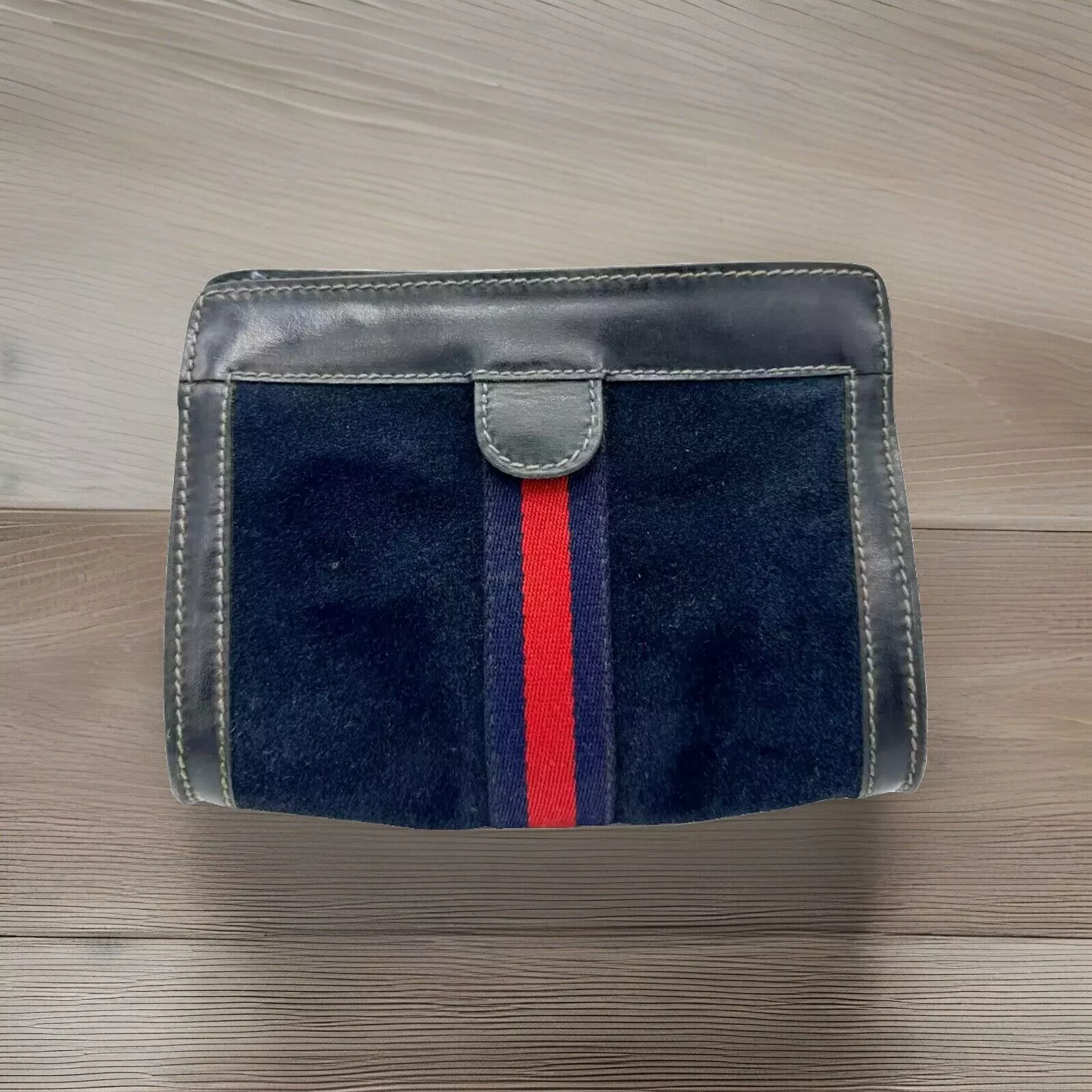 Pochette GUCCI ligne Sherry noir bleu marine Made in ITALY