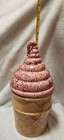 Vintage Ice cream cone cookie jar ~pink~15in — photo 8