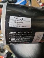 DAYTON Standard-Duty Quiet-Design Industrial Fan Motor 20952 115VAC