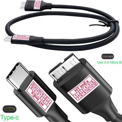 USB C auf Micro-B Daten kabel für Festplatte Hitachi External Hard Drive Disk