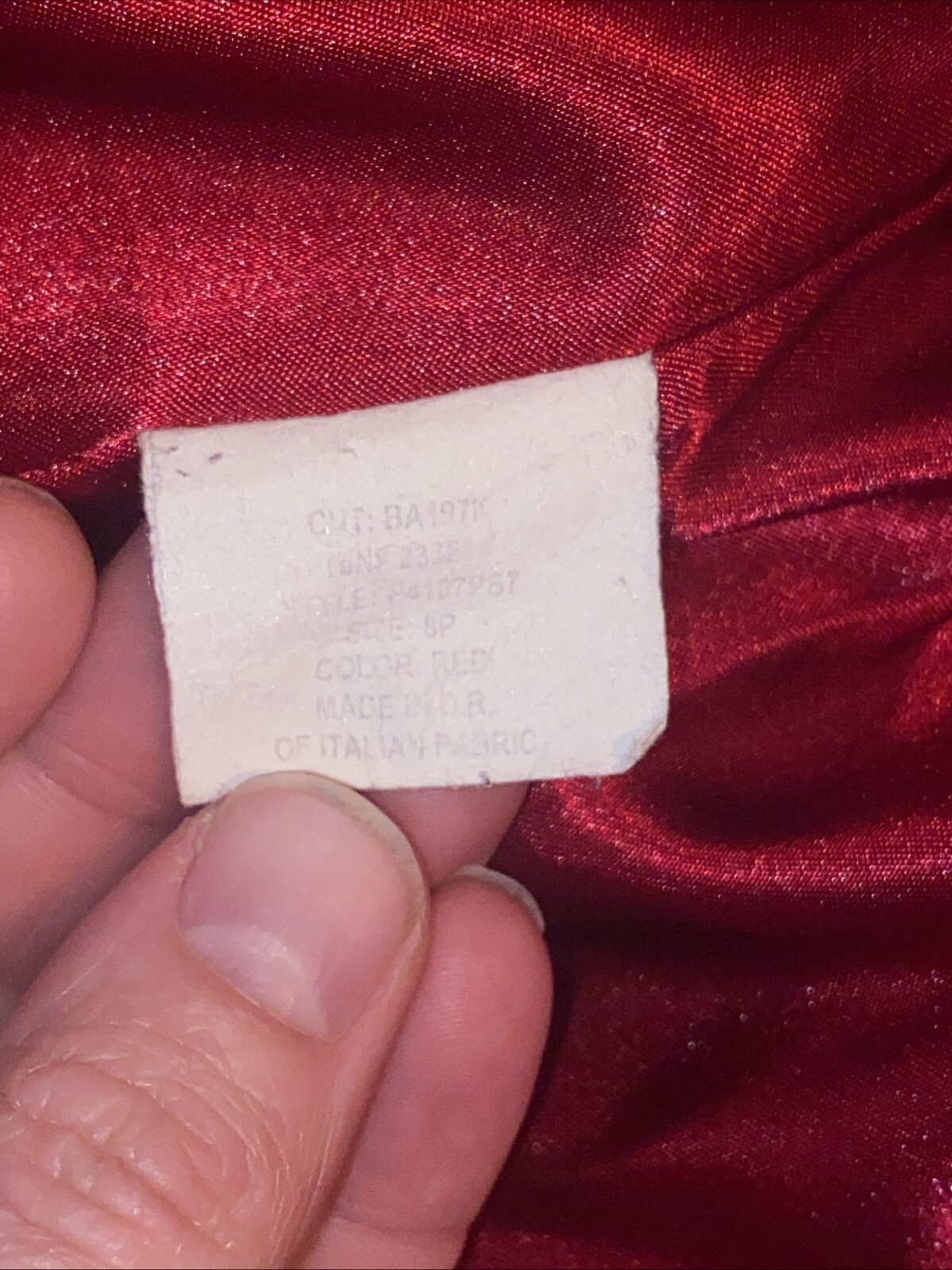 Pendleton Hooded PEACOAT Solid Red Wool Blend But… - image 6