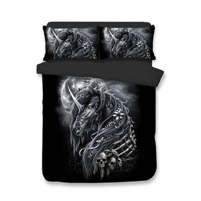 black unicorn comforter set
