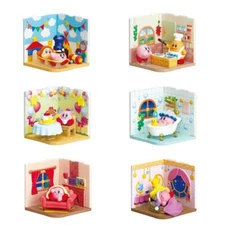 Original Re-Ment Kirby PVC Action Figure Toys Wonder Room Model Collection Doll