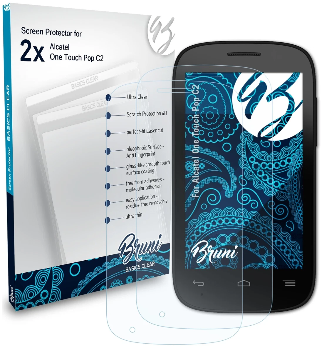 Buy 3 x atfolix alcatel one touch 997d protecteur d'écran - fx-clear