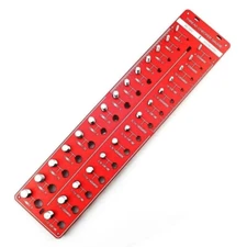 28 Nut and Bolt Inch and Metric Thread Checker Screw Thread Identifier Gauge