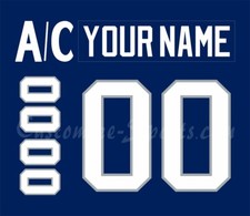 Sudbury Wolves Customized Number Kit for 2017-2021 Home Uniform