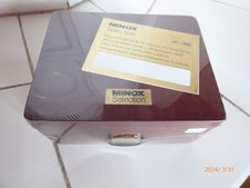Minox LX Selection 8x11 Gold in ungeöffneter Schatulle, hier die Nr. 400 von 999
