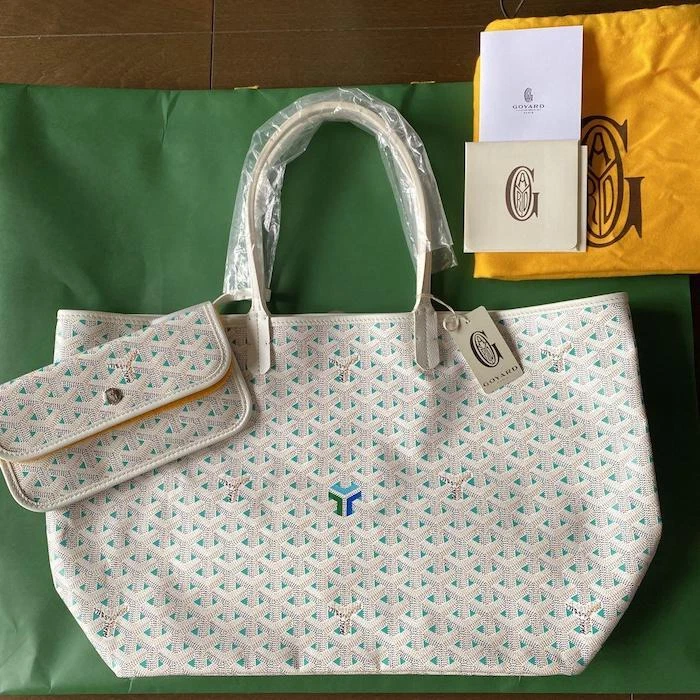 Goyard Saint Louis PM Tote - White