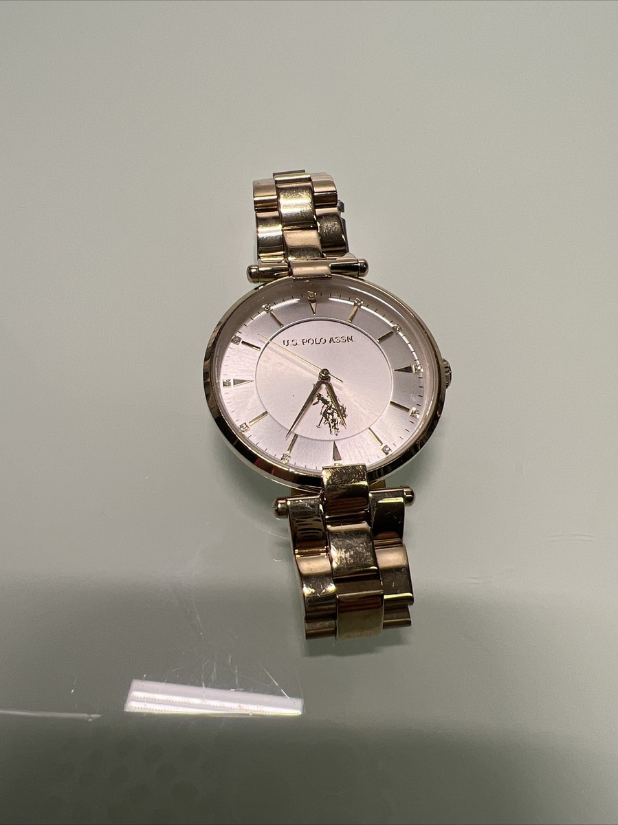 Polo Women's Goldtone Watch Still Has Plastic On It To Remove