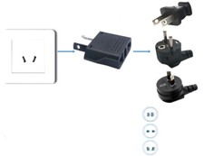 High Quality CE Safe US/EU to AU Australia/New Zealand Plug Adapter Converter