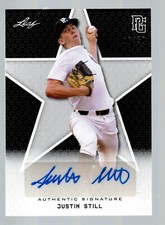 2020 Leaf Perfect Game National Showcase Auto Black #BAJS5 Justin Still 18/50