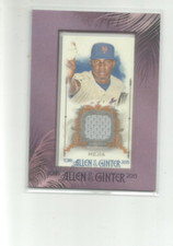 2015 TOPPS ALLEN AND GINTER FRAMED MINI RELICS #FMRJME JENRRY MEJIA