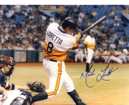 MARK LORETTA HOUSTON ASTROS SIGNED AUTOGRAPHED 8X10 PHOTO - Picture 1 of 1