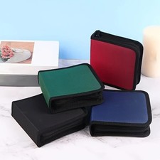 40 Disc CD DVD Carry Case Bag Wallet Storage Booklet Binder Zipper Album Case