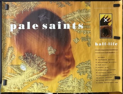 Pale Saints Vintage 1990 Half-Life 4AD Indie Promo Poster