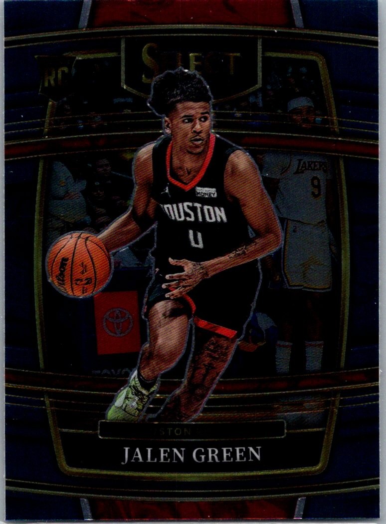 2021-22 Panini Select #7 Jalen Green Blue (Retail Base)