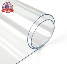1.5mm Clear Desk Cover Protector, 14 24 Inch Clear Desk Cover, Rectan