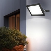 Wandlampe Strahler AußEnleuchte Schwenkbar Fassadenleuchte Schwarz Led H 13,4 Cm