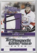 2013-14 ITG Heroes and Prospects Top Game-Used Silver /10 Curtis Lazar Patch l7u
