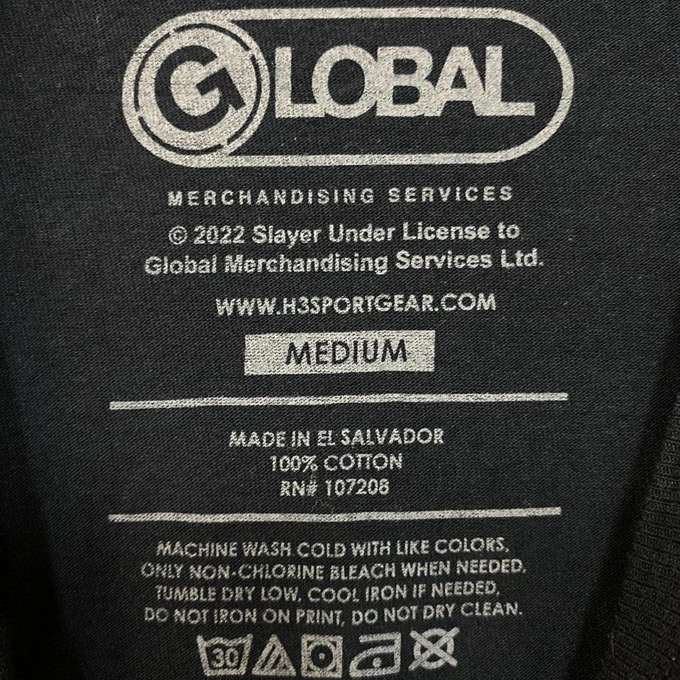 Camiseta Slayer Hell Beast Leprechaun talla mediana Foto 4 de 4