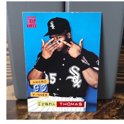 Frank Thomas #285 1994 Stadium Club card