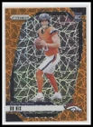 Bo Nix 2024 Panini Prizm Orange Lazer #309 RC Rookie