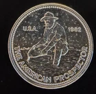 1982 Engelhard Mint Prospector Toned Big E Rare Bullion-0.999 Silver 1 Oz Coin
