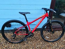 Carrera hellcat limited edition red mountain bike 16" frame