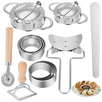 12Pcs Ravioli Former Edelstahl Ravioli Dumpling Maker Eckige Ravioli Stempel