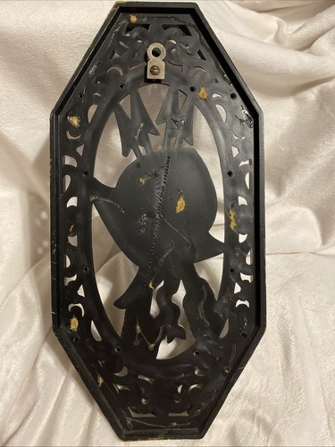 VTG Medieval Homco MCM Set (3) Plastic Wall Plaques Spanish Antique Gold 1968 - Picture 5 of 9