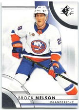 2023-24 SP Hockey #57 Brock Nelson Colorado Avalanche