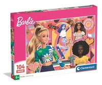 Gadget - Clementoni: Puzzle 104 Pz Super - Barbie -D- Clementoni
