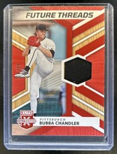 2022 Panini Elite Extra Edition Bubba Chandler Future Threads Jersey Red #/49
