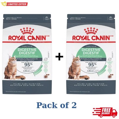 Royal Canin Feline Health Nutrition Digestive Care Dry Cat Food 6lb x 2 Pack