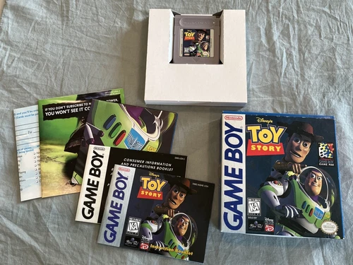 Disney's Toy Story (Nintendo Game Boy, 1996) COMPLETE Cib