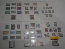 ANDORRE FRANCAIS LOT 61 TIMBRES + 1 CARNET NEUFS** DE 1984 A 88. BONNE VALEUR