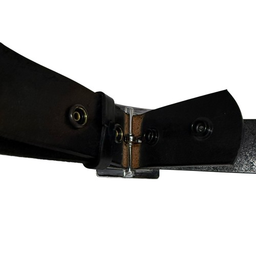 Boston Leder 6505 Garnison Gürtel Herren Größe 36 Schwarz Leder Robust Hergestellt in den USA - Bild 5 von 6