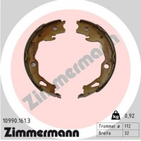 Bremsbackensatz Zimmermann 10990.161.3 FüR Renault Koleos 2 Tce 160 HCN2 Dci 130