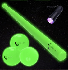 NiteSport Glow Baseball Set - Bat and 3 Balls Included