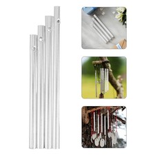 16 piezas piezas de carillón de viento accesorios hechos a mano accesorios campanas de metal suministros