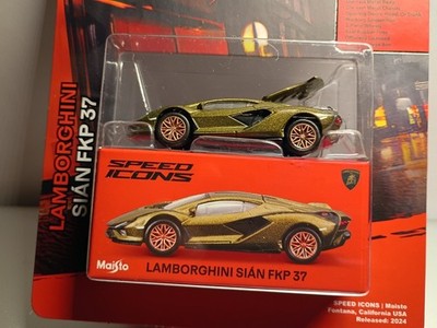 Maisto Lamborghini 3台セット Maisto Speed Icons Lamborghini Sian FKP 37 Green 1:64 Scale